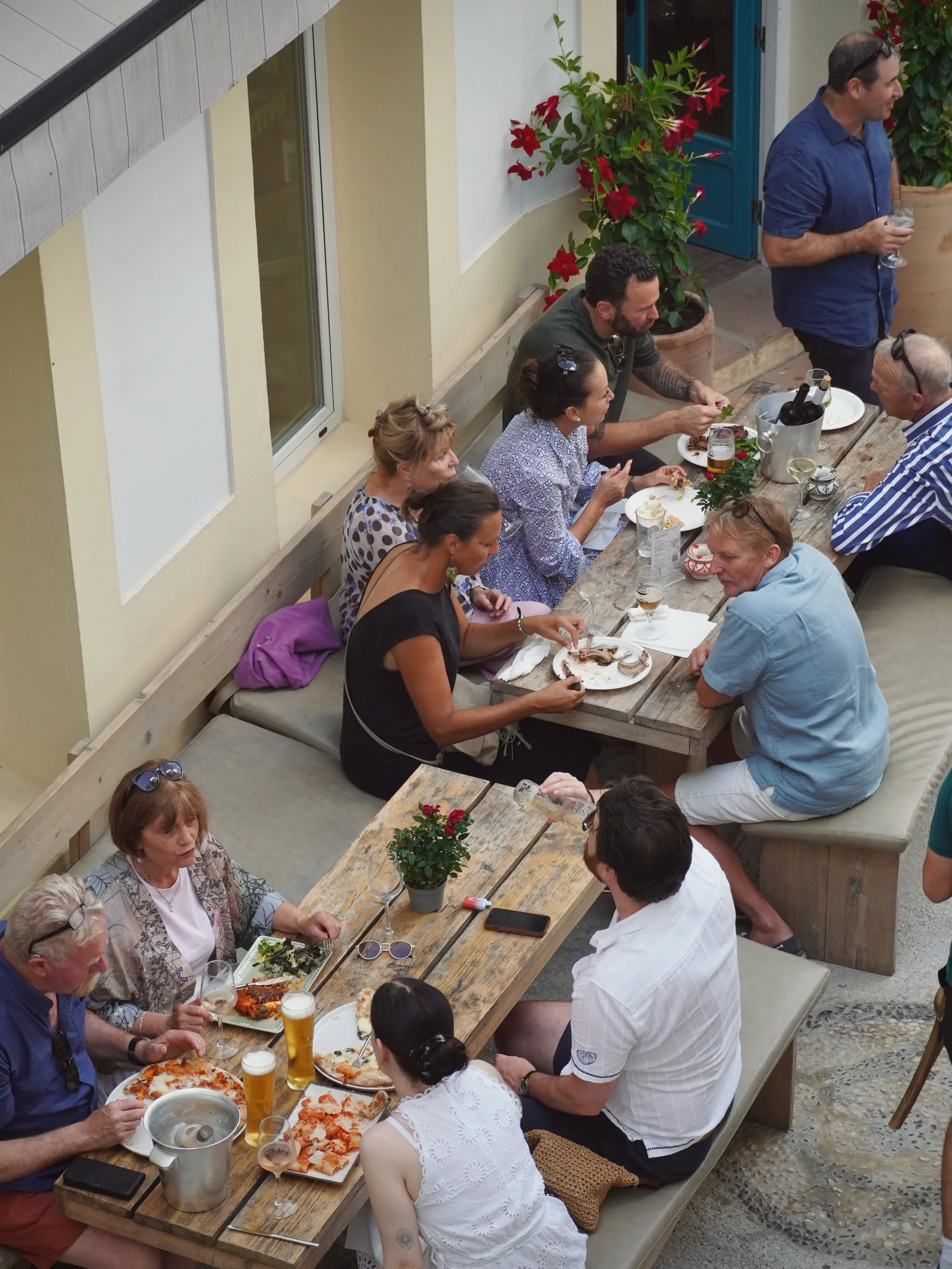 Lunch on the terrace